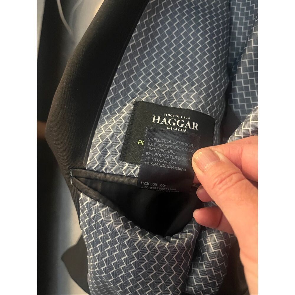 Haggar H26 Men’s Flex Series Performance Suit Jacket Ultra Slim 40R - Picture 8 of 8